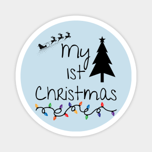 My First Christmas Magnet